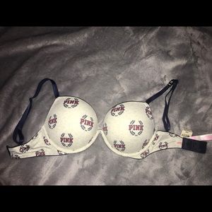 PINK super push up bra